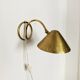 Swedish Brass Wall or Table Lamp