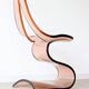 Vintage smoked plexiglass sculptural chair by Michel Dumas, 1970.