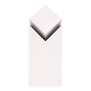 v.d.Made Modern Table Lamp, Hand-Crafted Synthetic, Netherlands, 1980s