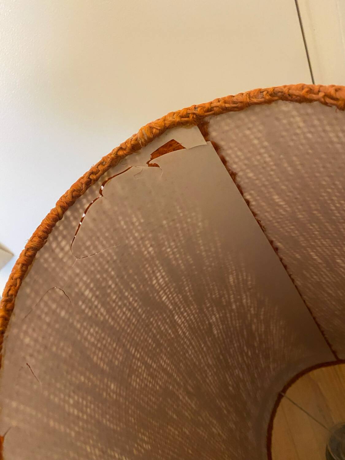 Large vintage lamp from the 70s