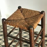 High wooden and straw tabout