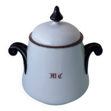 Porcelain sugar bowl