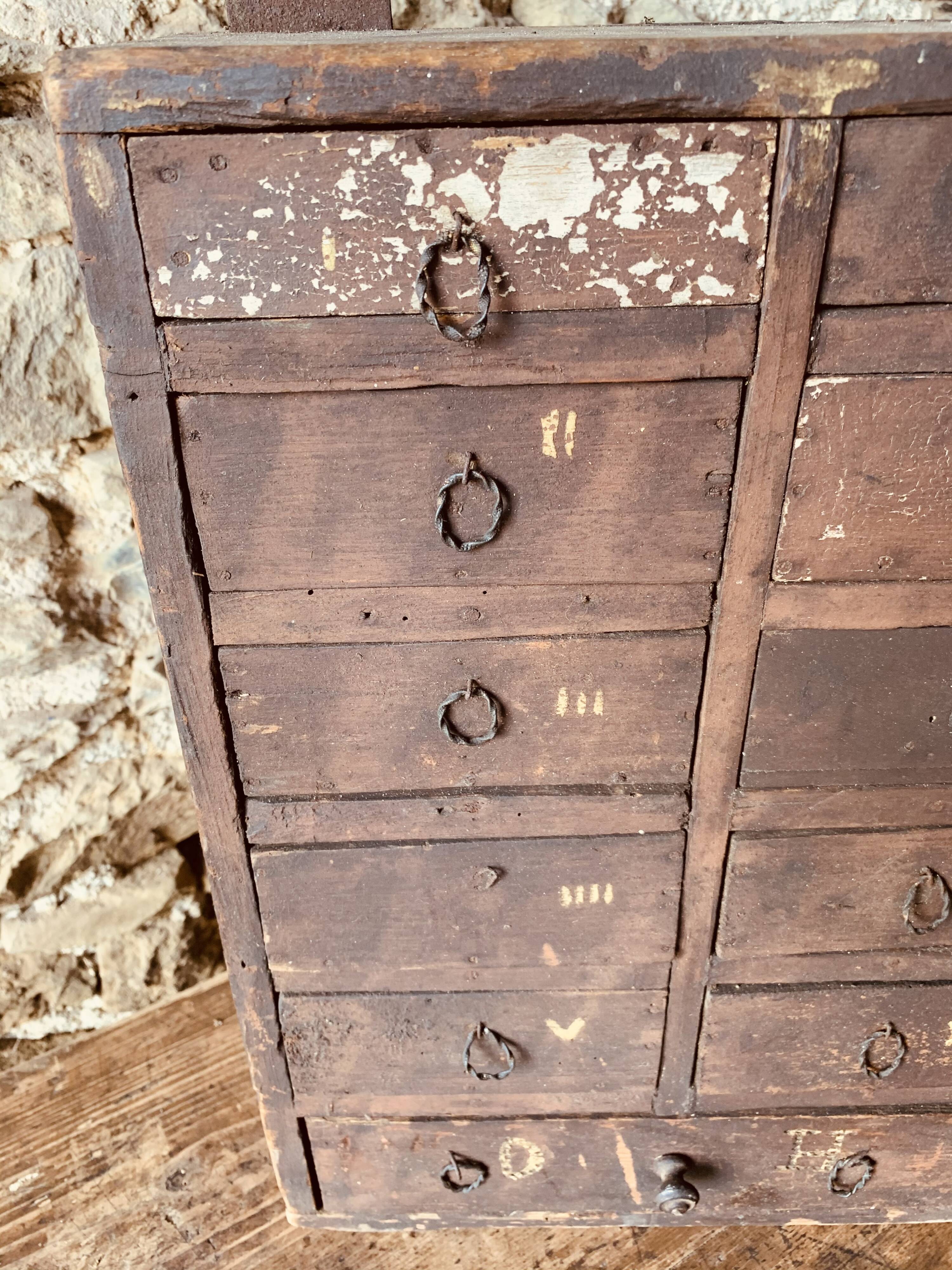 Apothecary's furniture