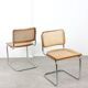 Chaise vintage marron B32 Cesca par Marcel Breuer, set de 2