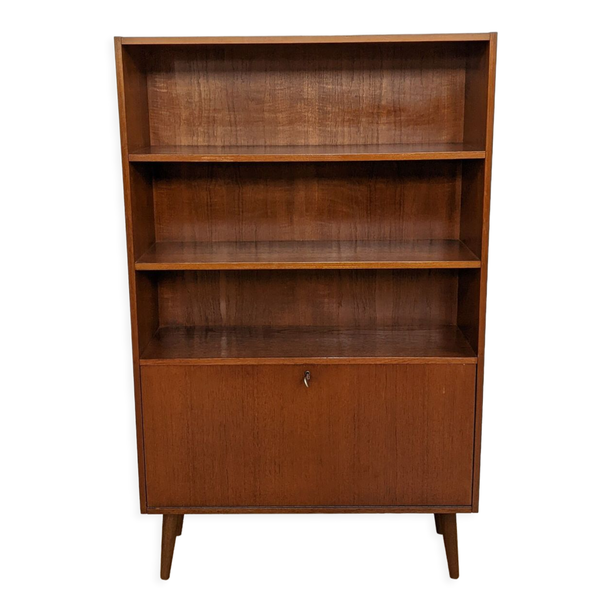 Scandinavian teak bookcase