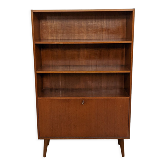 Scandinavian teak bookcase