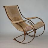 1851s antique rocking chair, peter cooper, r.w.winfield co. england birmingham