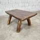 Table basse brutaliste des années 1950