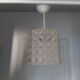 Vintage pendant lamp 1960/1970 white