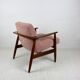 Pink Boucle GFM63 Lounge Chair by J. Kedziorek, 1970s