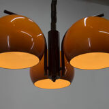 Set of floor lamp and chandelier, hungary, 1960s