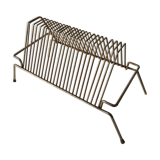 Brass vintage vinyl rack