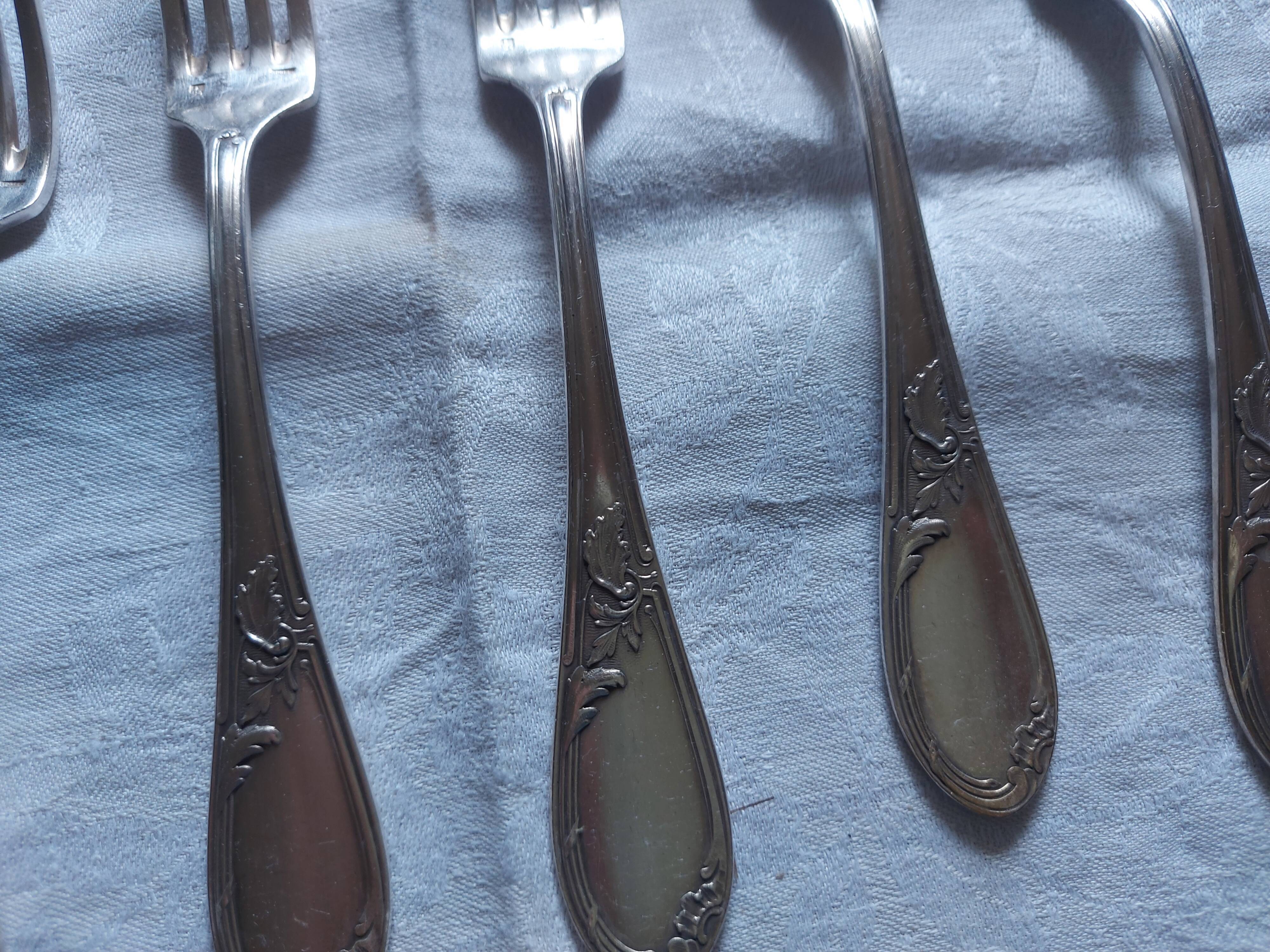 22 seats in silver metal Appolo, model Rocaille