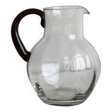 Glass pitcher