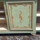 2 library furniture ceruse wood green and gold