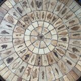Large Herbier model coffee table in ceramic signed Roger Capron, 1960