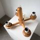 Paire de suspensions Ikea en pin 1980