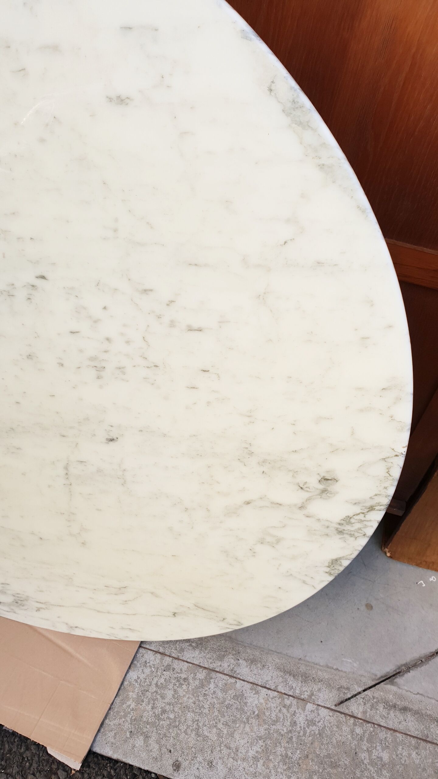 Vintage marble table