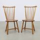 2x Spindle Chair by De Ster Geldermalsen, 1960s