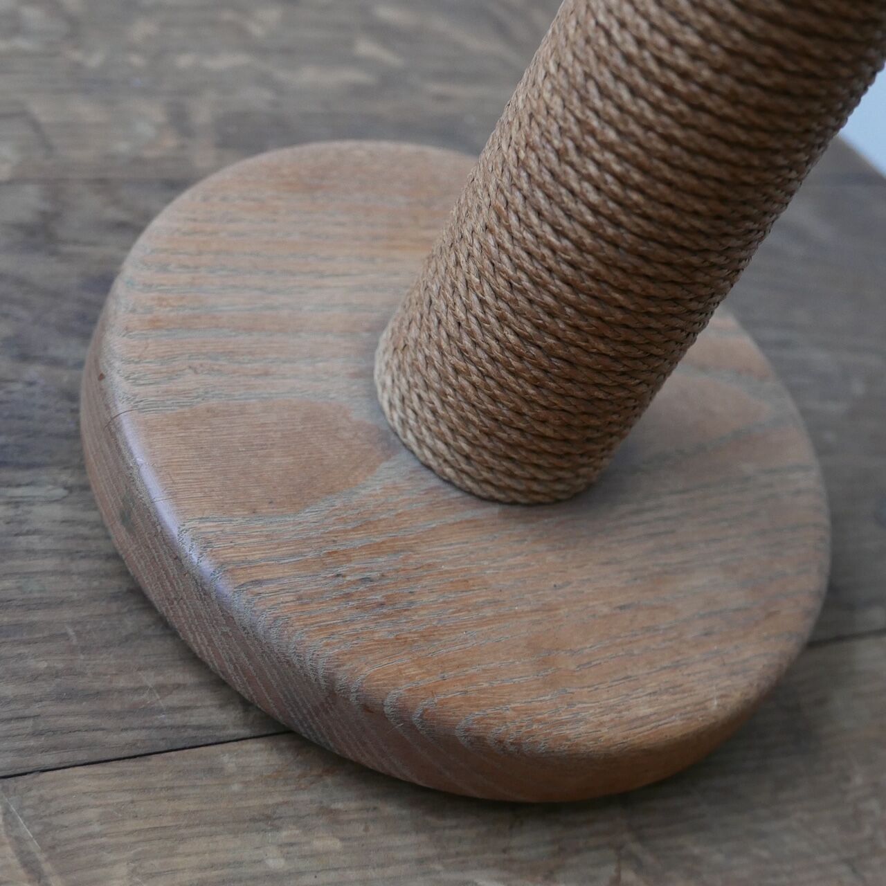 French cord table lamp