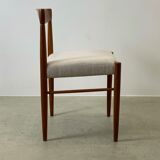 Danish midcentury teak dining chairs by H.W. Klein for Bramin 60s