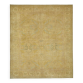 Tapis Oushak en laine noué à la main turc 257 cm x 303 cm