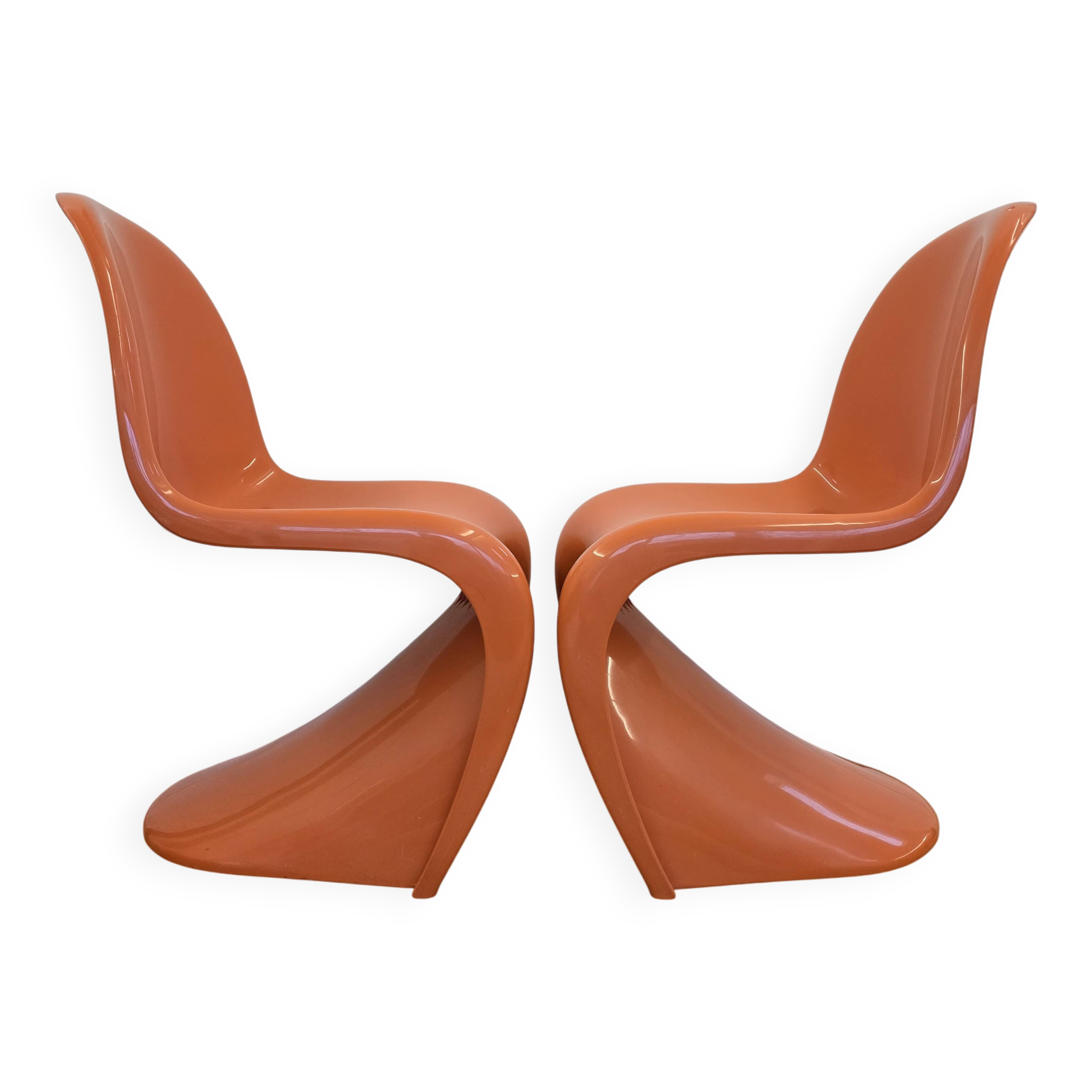 Chaise empilable Verner Panton pour Hermann Miller