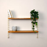 Vintage wall shelf with two shelves