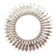 Silver Spanish sun mirror circa 1960 (44 cm)
