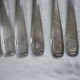 12 forks a silver metal cake