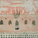 Venice in pink - oil dated 1958
