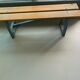 Industrial wooden bench