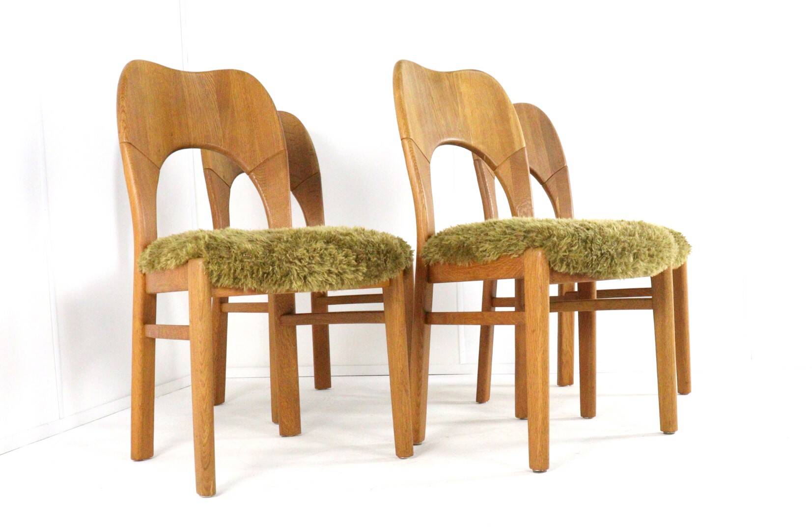 4 chaises de salle à manger en chêne 'Seest'