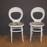 Pair of "seagull" chairs by baumann around 1970