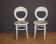 Pair of "seagull" chairs by baumann around 1970