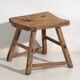Antique wabi-sabi bedside table (c. 1900)