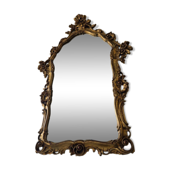 Miroir baroque d'or