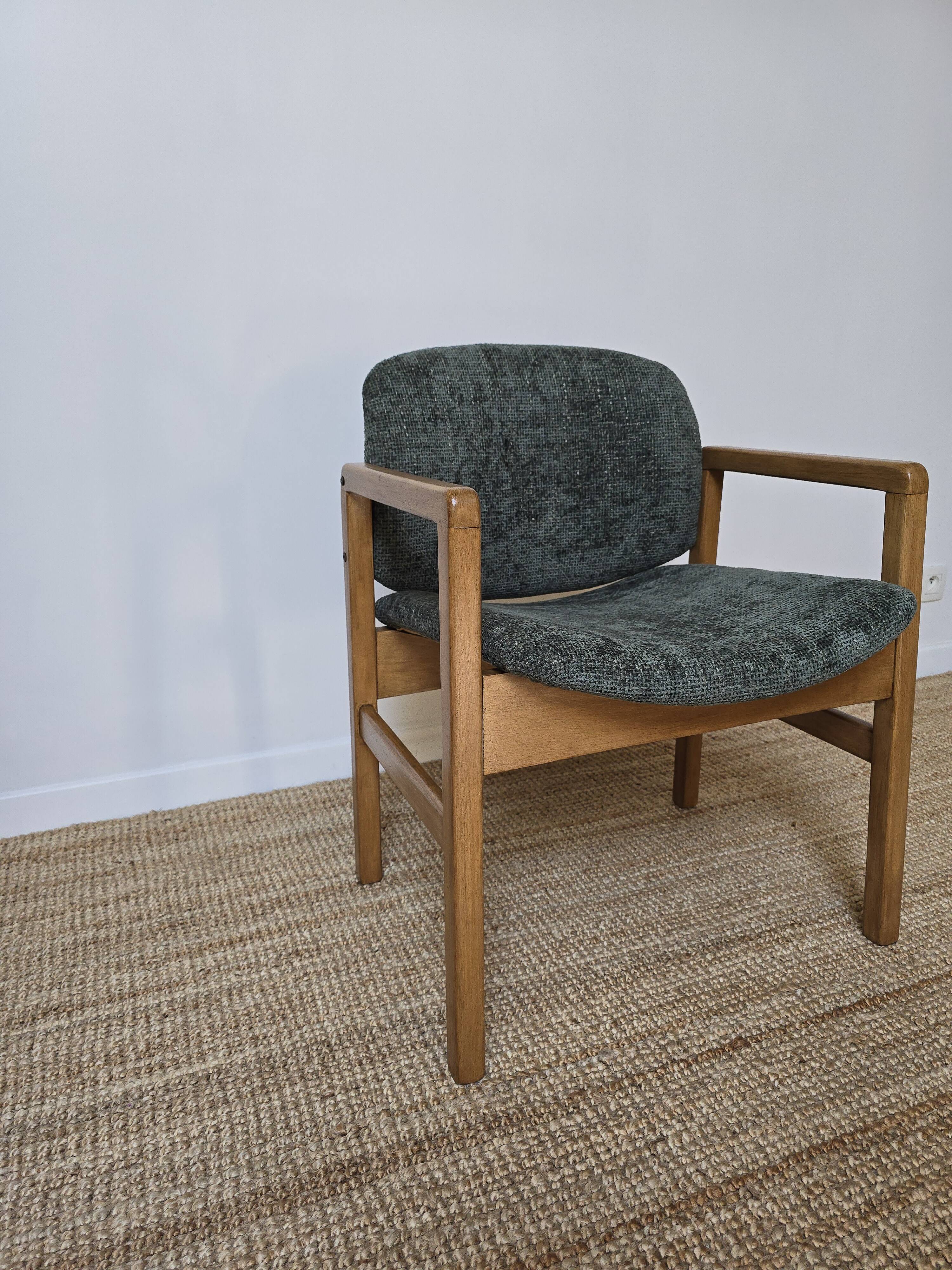 Fauteuil attribué à Michel Mortier édition Steiner