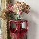 Vase haut art nouveau forme amphore
