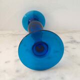 Bougeoir bleu turquoise