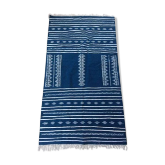 Tapis bleu berbère 160x90cm