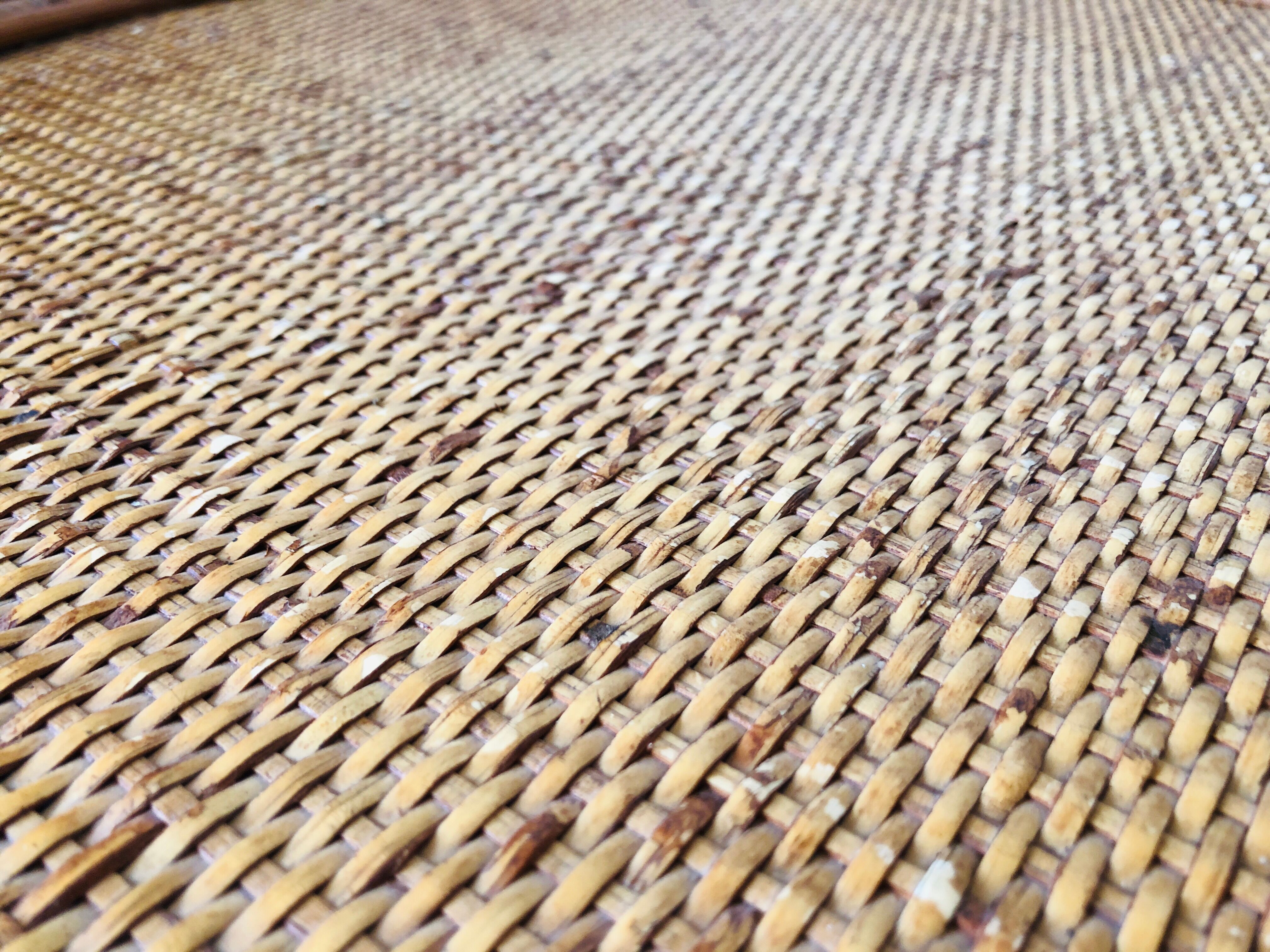 Rattan coffee table from 1960