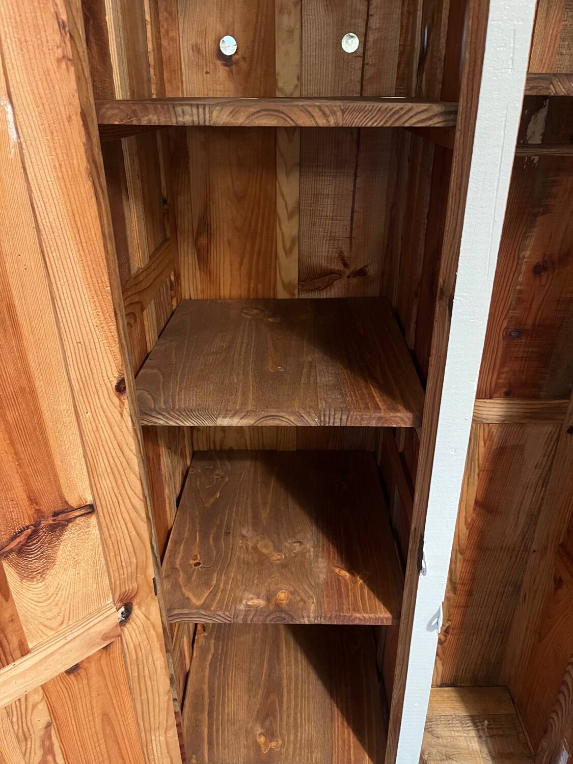 Charming antique Parisian wardrobe