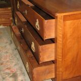 Commode directoire en noyer XIXe