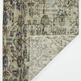 Turkish Anatolian Handmade Vintage Rug 140 cm x 120 cm