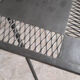 Metal coffee table