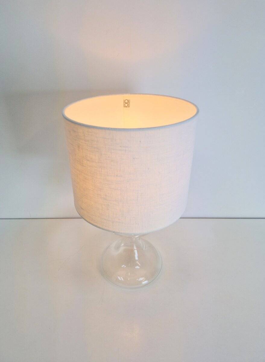 Vintage ML 1 Table Lamp in Glass by Ingo Maurer for M, 1960s