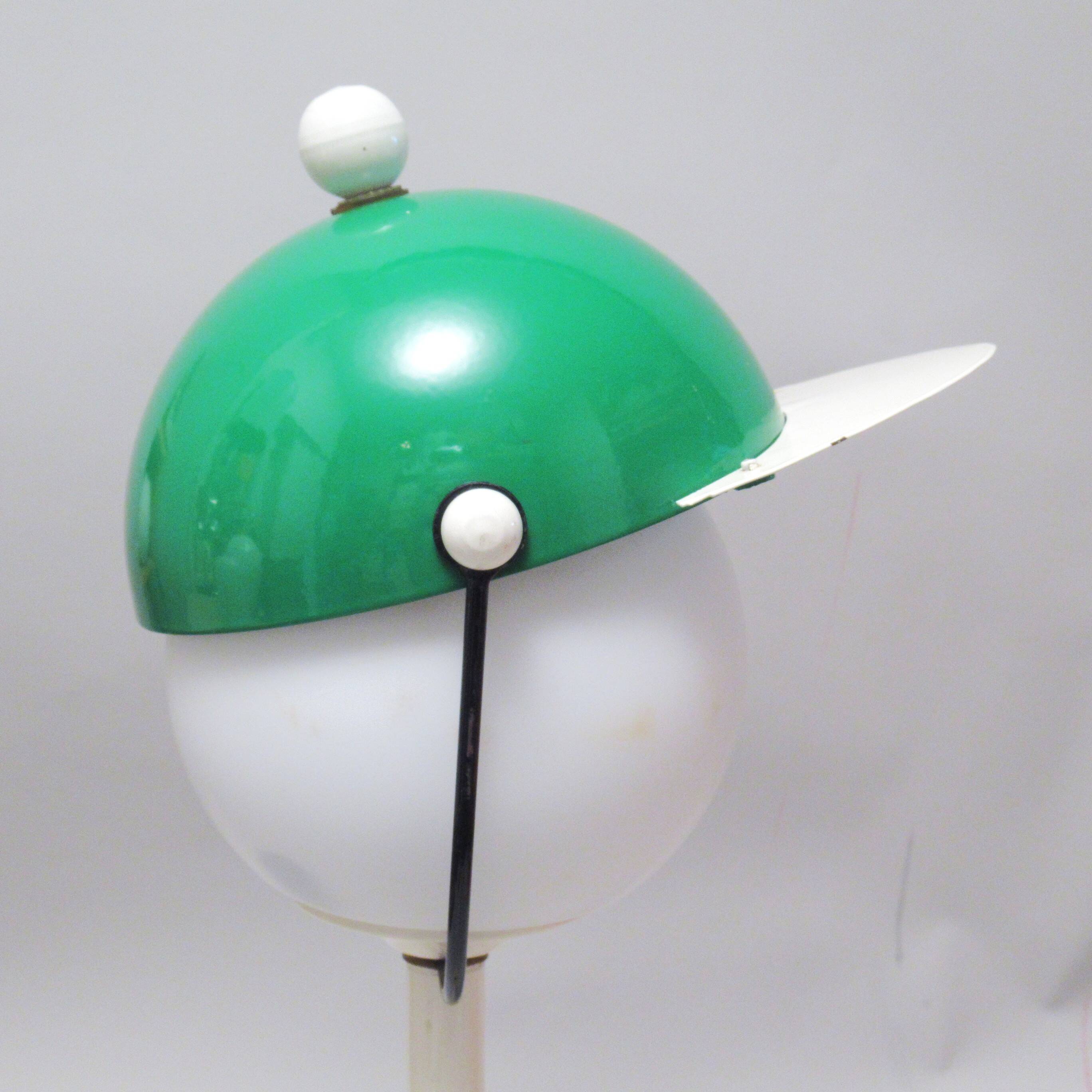 Italian cap lamp Arti e Mestieri from the 1980s.