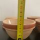 Set of 4 stoneware bowls Gien France