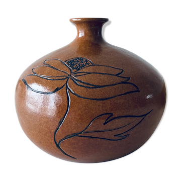 Vase soliflore bohème